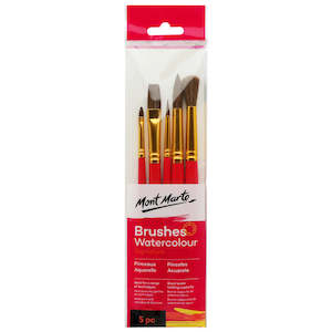 Watercolour Paint Brushes 5pc