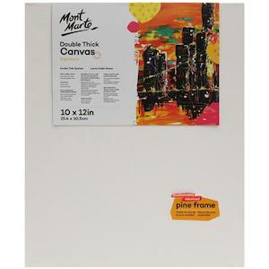 Art Supplies: MM Studio Canvas Pine Frame D.T.25.4X30.5cm
