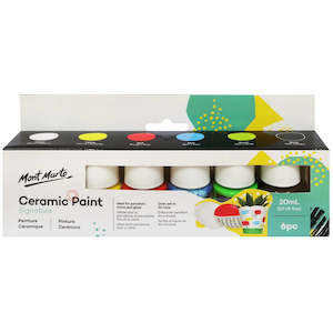 Art Supplies: MM Ceramic Liquid Paint 6pcx20ml