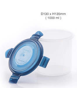 Storage: Ezy Lock Round Container 1000ml