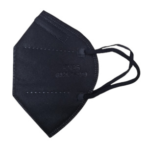 Face Masks: KN95 Face Mask -Black 10pc