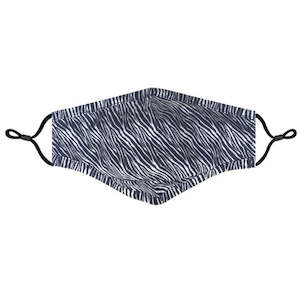 Face Masks: Reusable Face Mask Zebra Print