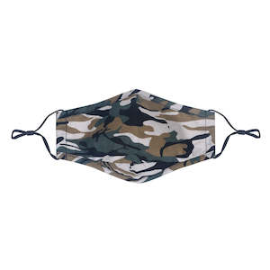 Reusable Face Mask Camo Green