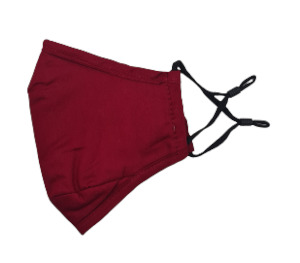 Face Masks: Reusable Cotton Face Mask Red