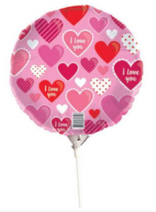 Balloon On Stick I Love You