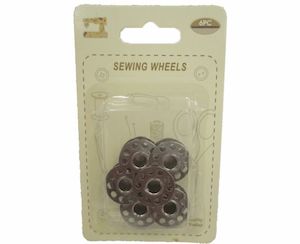 Metal Bobbins for Sewing Machines 6pk