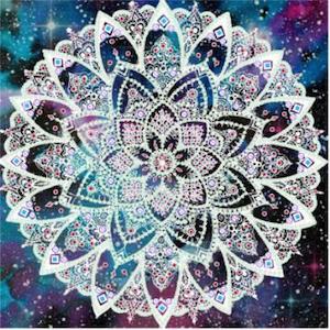 Rhinestone Diamond Art Mandala 30x30cm