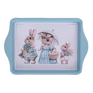 21.5x14.5cm Metal Easter Tray