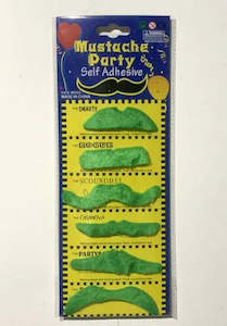 St Patricks: ST. PATRICK'S DAY MOUSTACHE 6pc