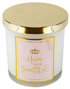 Mothers Day: Mum You're Beautiful Candle