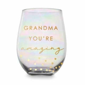 Grandma Amazing Stemless Wine Glass