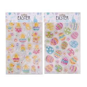 Easter Stickers w/Foil Finish