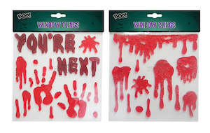 Stickers: BLOODY GEL STICKERS 50cm ASST
