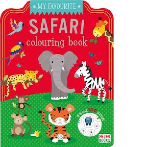 Books: My Favourite Safari Colouring