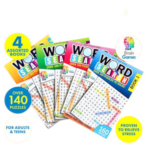 Wordsearch Book 160pg A5