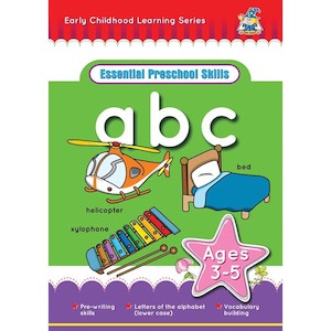 Books: ACTIVITY BK 3-5YR abc