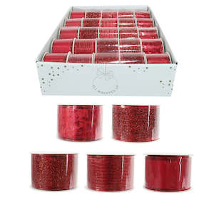 Ribbon: Ribbon 50mm X 2.7m Red