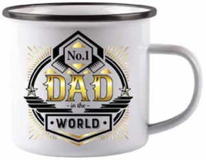 Mugs: No 1 Dad Mug & Coaster Set 330ml