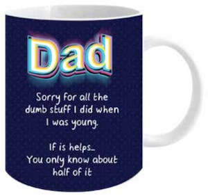 Mugs: Dad Sorry Mug