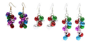 Jewellery: JINGLE BELLS EARRINGS Asst