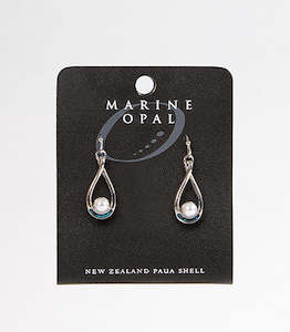 Jewellery: EARRING PAUA/ PEARL