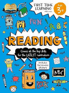 Educational: First Time Learning Reading 3+