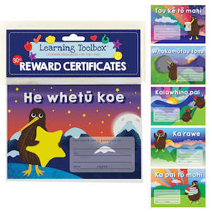 Educational: Reward Certificates Te Reo A5 30pc