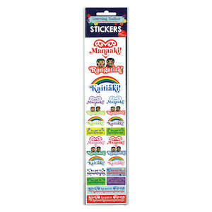 Educational: Stickers Teachers Values NZ Maori
