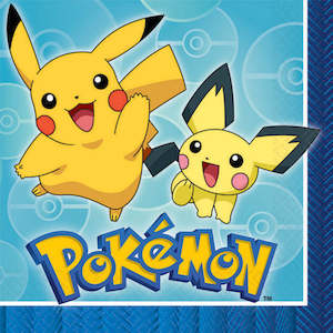 Pokemon: Pokemon Lunch Napkin 16pc