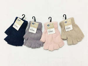 Fluffy Fingerless Gloves