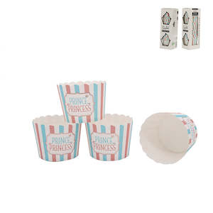 Gender Reveal Baking Cups 25pk