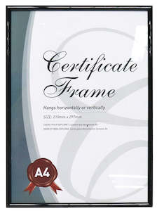 Home Decor: CERTIFICATE FRAME A4