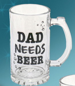 Dad Needs Beer Stein 500ml