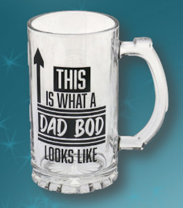 Dad Bod Beer Stein 500ml