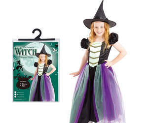 Halloween 1: Costume Starry Witch Kids