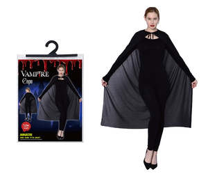 Halloween 1: Vampire Basic Black Cape 1.2m