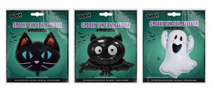 Halloween 1: Spooky Fun Foil Balloon Asst 58cm