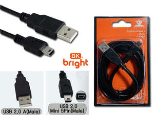 USB AM 5PIN MALE FOR DATA TRF
