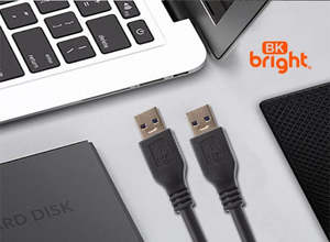 Cables And Accessories: USB CABLE MALE TO MALE 1.5M