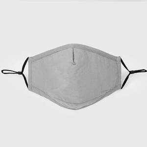 Face Masks: Reusable Cotton Face Mask Grey