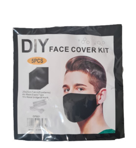 DIY Face Mask Cotton 5pk