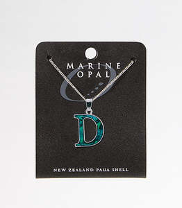 NECKLACE LETTER D