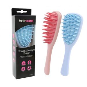 Hair Accessories: Scalp Massage Hair Brush 21cm 2 Asst