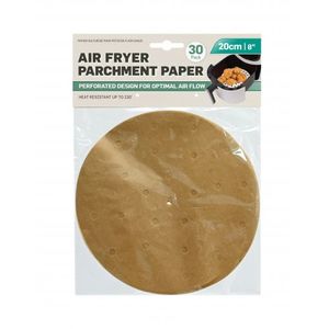 Air Fryer Parchment Paper 20cm 30 Pack