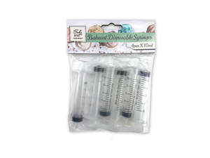 Bake Art Disposable Syringes 10ml x 6pc