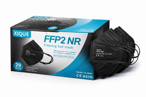 Personal Care: FFP2 NR Face Mask 20pc Box Black