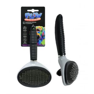 Pet Accessories: Pet Shedding Brush Self Cleaning 19.5cm