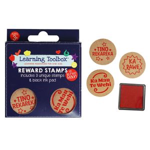 Te Reo Praise Stamp Set 3pc+Ink
