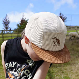 Caps: D&N Corduroy Cap - Chocolate