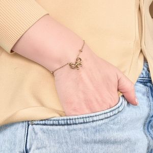 Gold Bow Bracelet